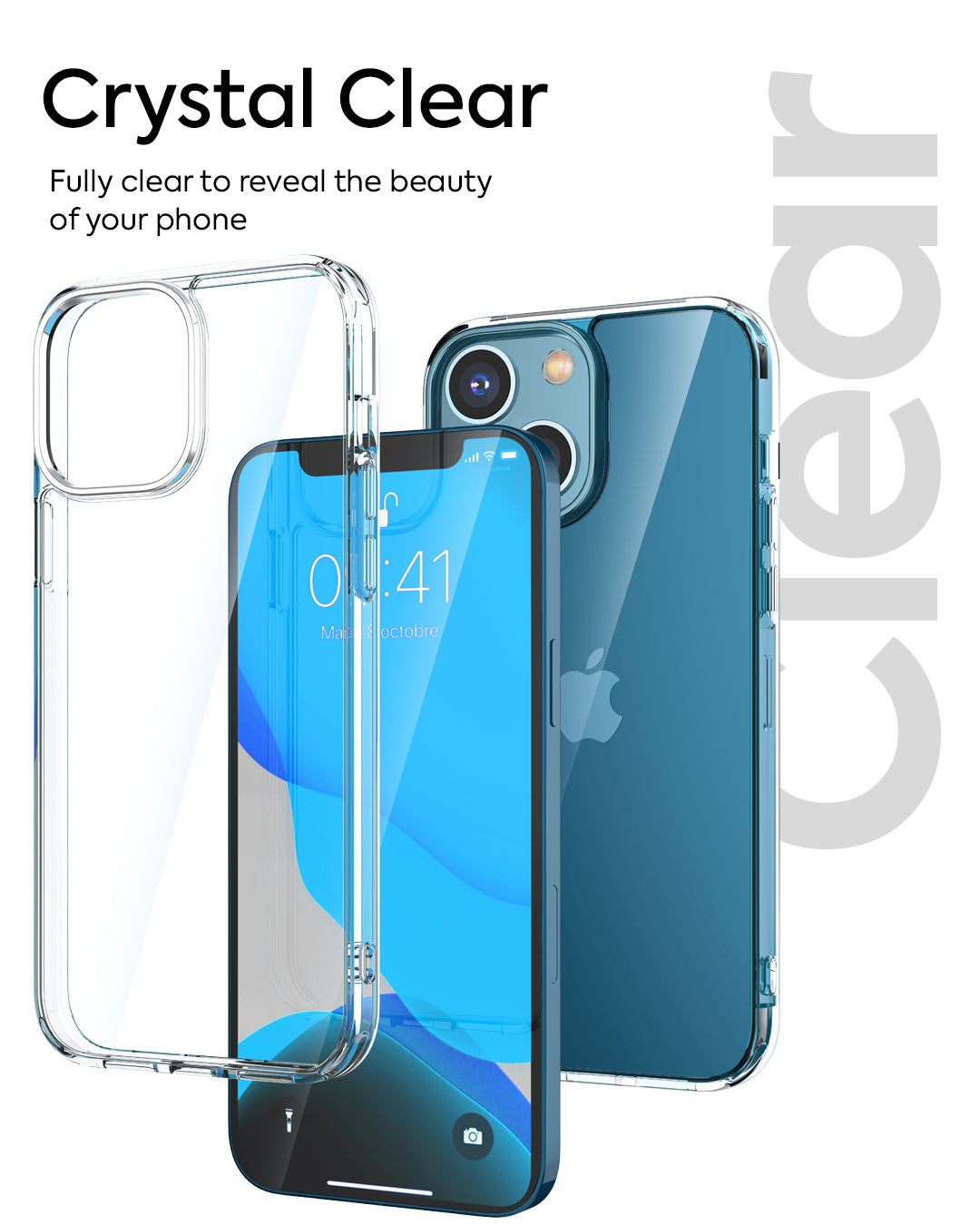 Ultra Clarity Clear Case for iPhone 13 Mini