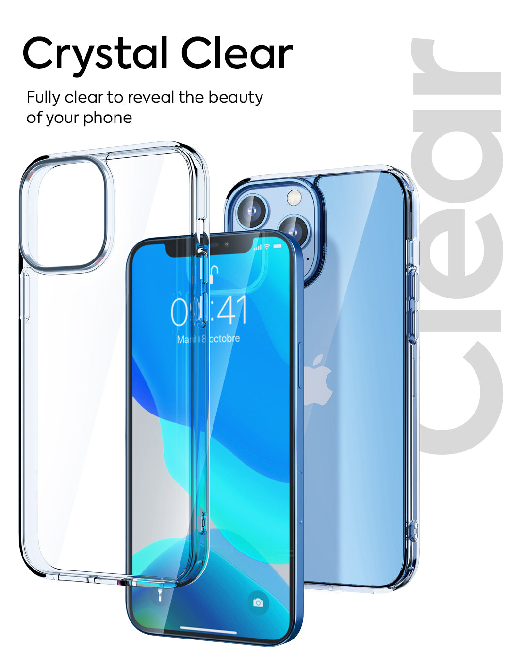Ultra Clarity Clear Case for iPhone 13 Pro